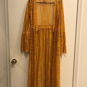 Band of gypsies lace cover up